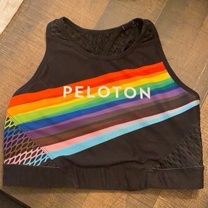 Peloton Pride High Neck Sports Bra